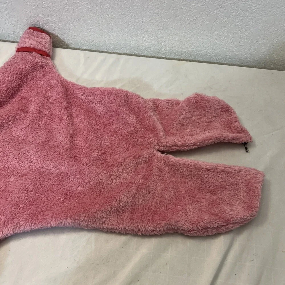 PATAGONIA Infant Baby Synchilla Fleece Hi Plush BUNTING Suit Size 3‎ Months Pink